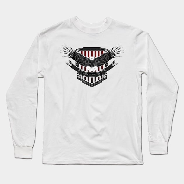 eagle Long Sleeve T-Shirt by arxitrav